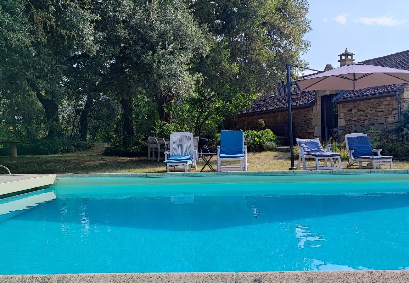 Maison à Groléjac - Maison de vacances avec piscine 