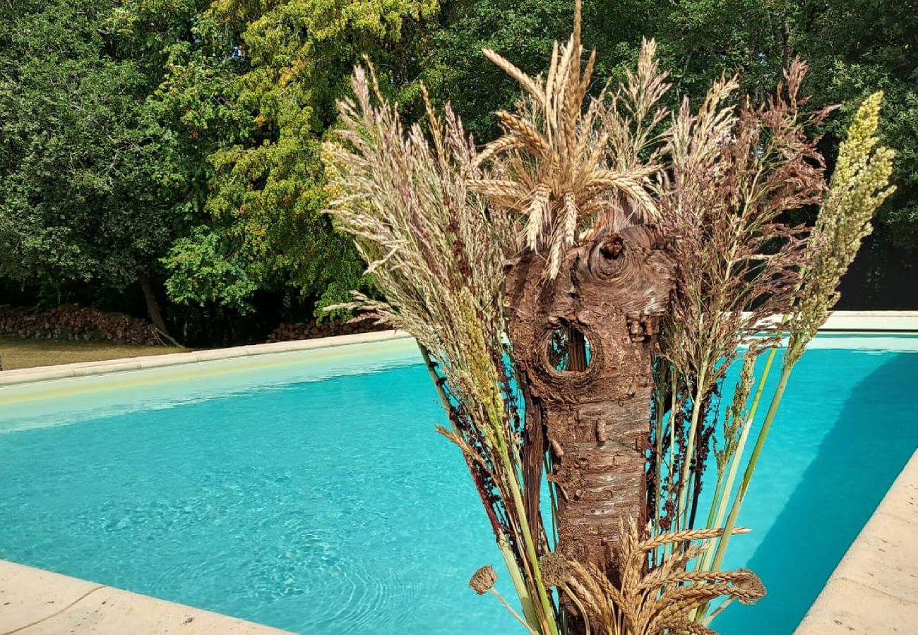 Maison à Groléjac - Maison de vacances avec piscine 