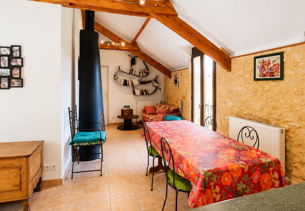 Maison à Groléjac - Maison de vacances avec piscine 