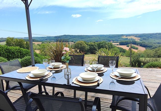 Maison à Carves - Jolie maison à la campagne- vue magnifique 6 pers 