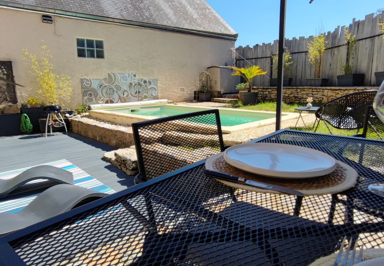Maison à Nadaillac - La Grange d'Oca avec Piscine Privée