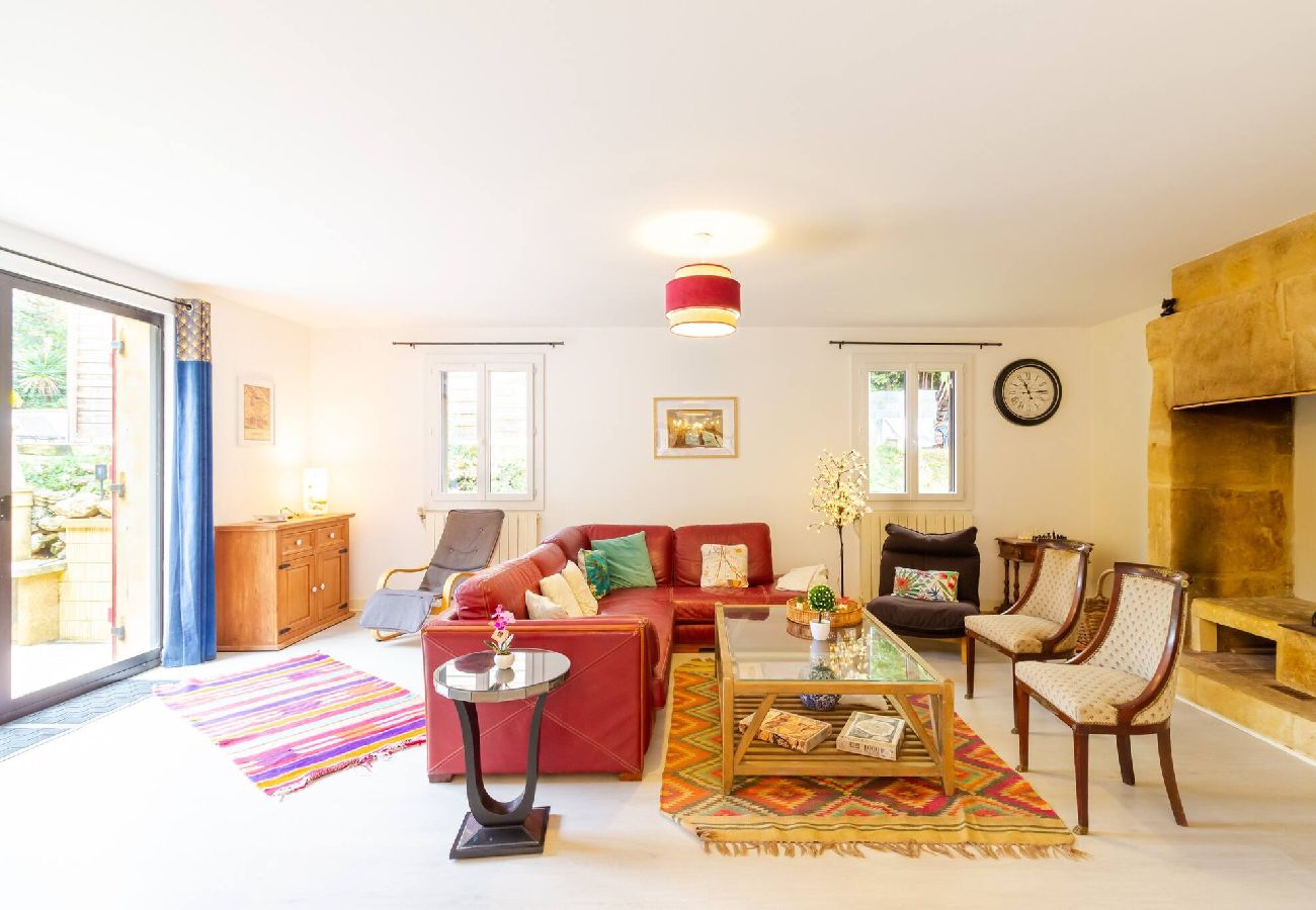 Villa à Sarlat-la-Canéda - La Gardère - Villa piscine chauffée 