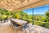 Villa à Tursac - Demeure de charme avec piscine à débordement et vue exceptionnelle sur la vallée
